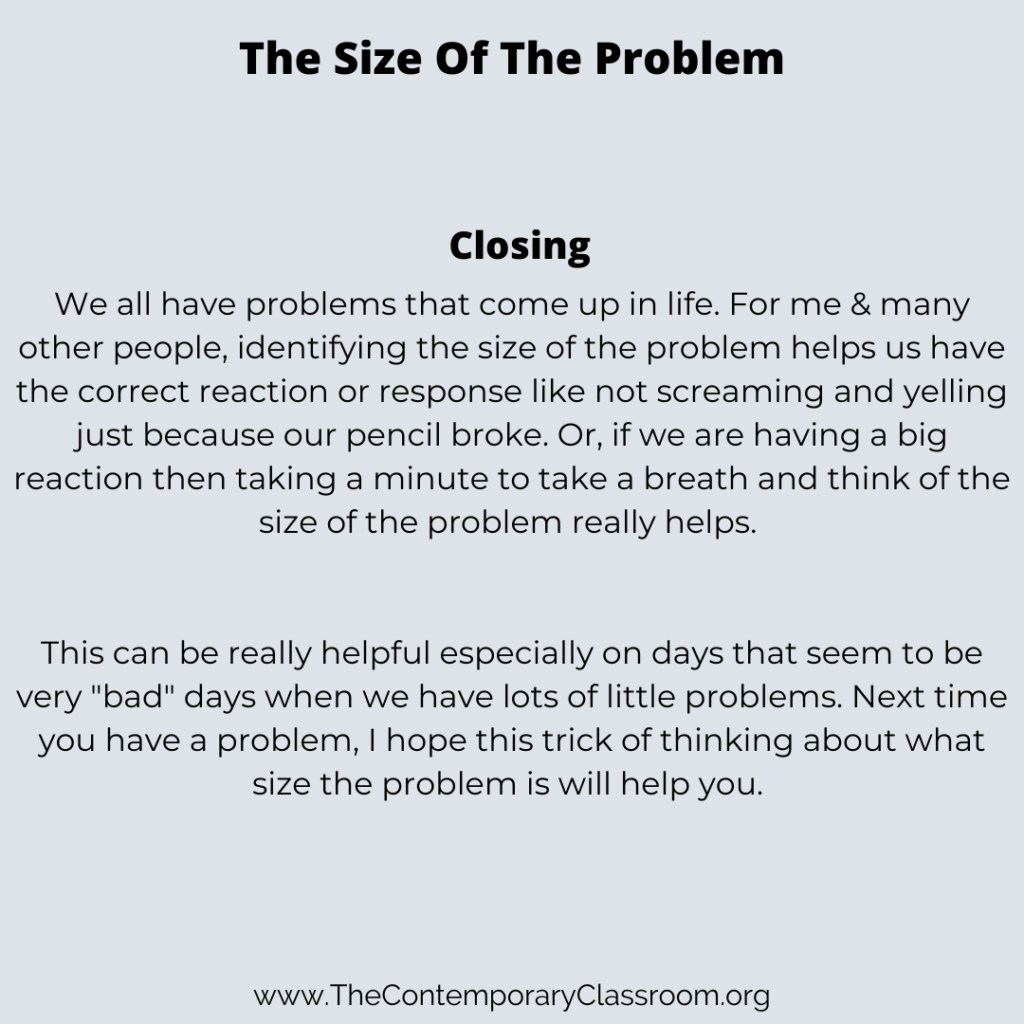 An exercise to help kids learn to cope with situations by teaching them perspective.